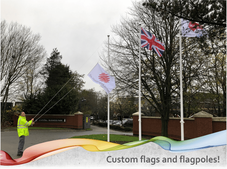 Printed  Flags Staffordshire West Midlands